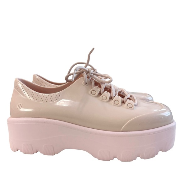 NWOB Melissa Kick Off Pink Platform Chunky Sneaker Women’s Size 10